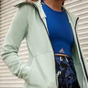 Adidas Mint Green Track Jacket. Item #  11262